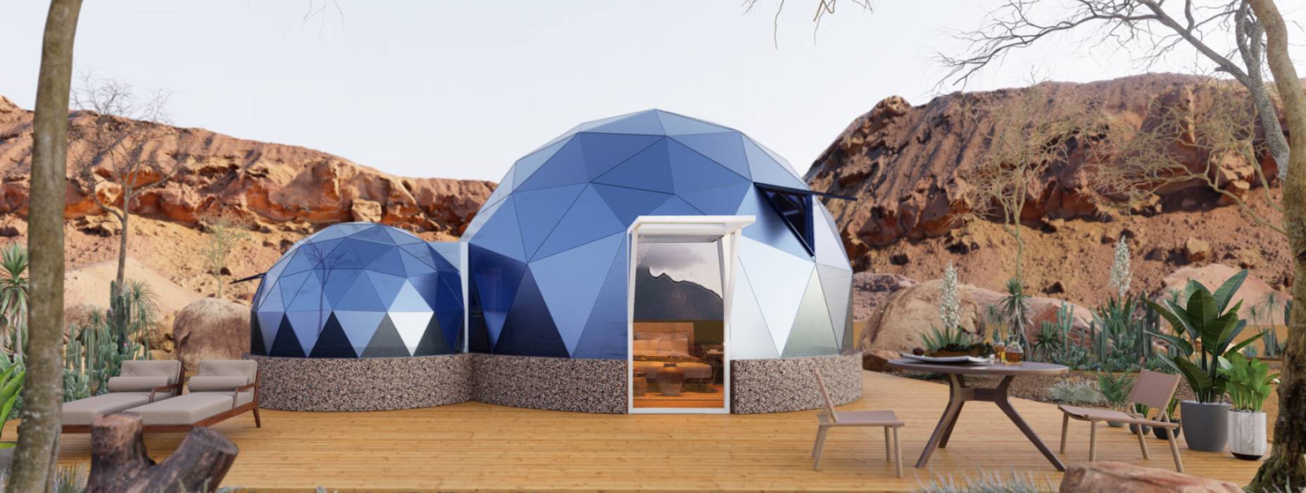 鼎湖区球形智能光伏玻璃星空房